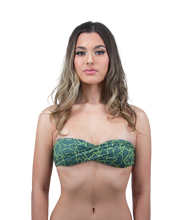 Load image into Gallery viewer, Rhys Twist Bandeau Bikini Top