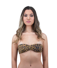 Load image into Gallery viewer, Rhys Twist Bandeau Bikini Top